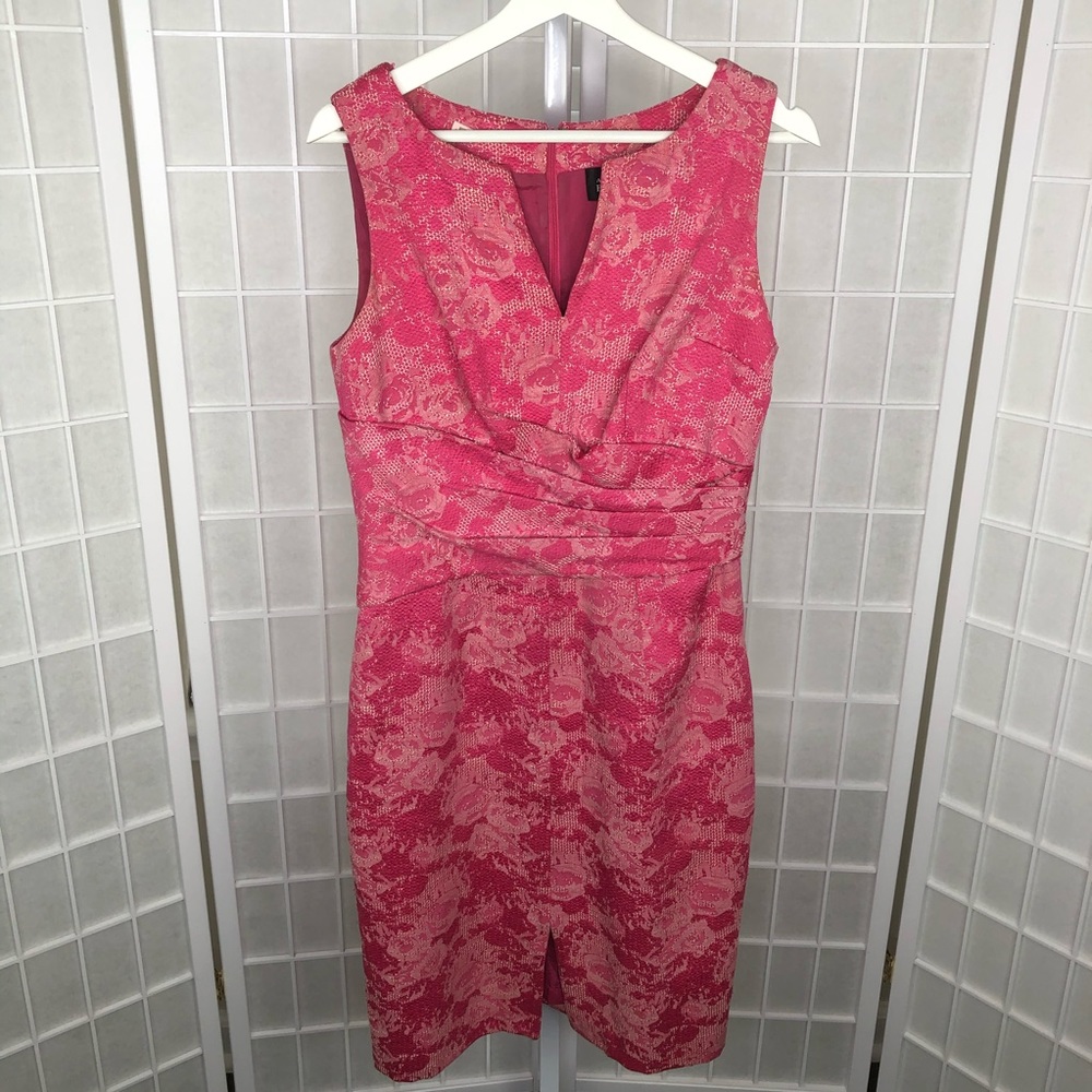Adrianna Papell V Neck Dress Size 8